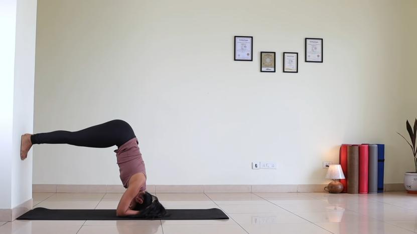 Sirsasana Yoga Pose (Headstand)