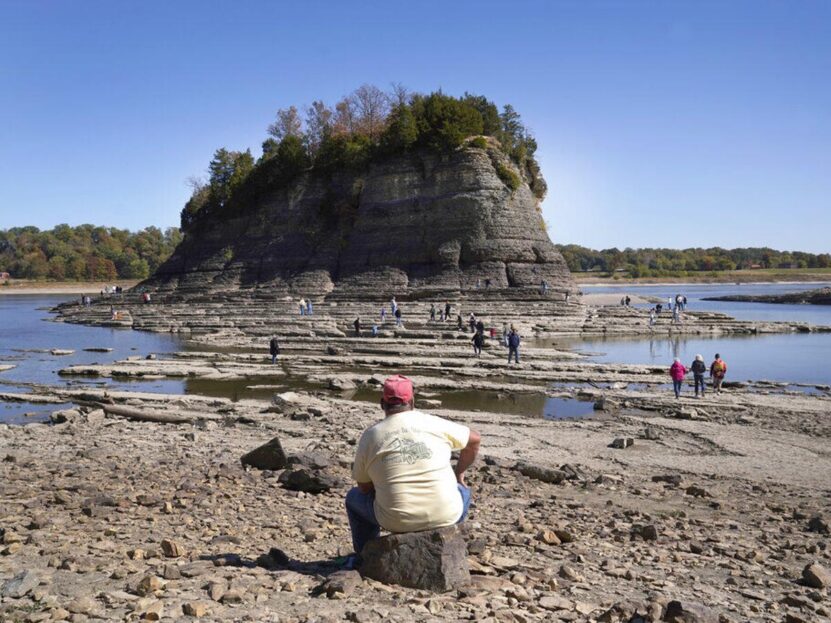 Mississippi River Dries